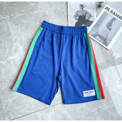 Шорты Gucci With Stripes "Blue" фото № 7