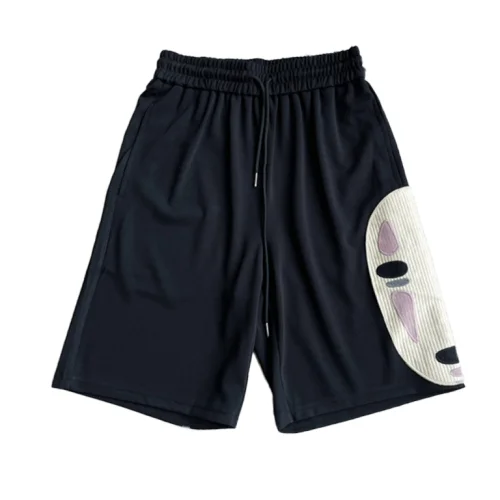 Шорты Loewe Faceless Print "Black"