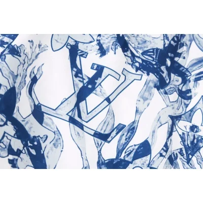 Шорты Louis Vuitton Frosty Freshness "White/Blue" фото № 5 Шорты Louis Vuitton Frosty Freshness "White/Blue" фото № 5