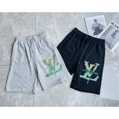 Шорты Louis Vuitton Large Letters of the Logo "Black" фото № 7