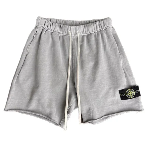 Шорты Stone Island Black Patch - Classic "Gray"