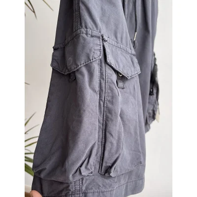 Шорты Stone Island With A Chevron Patch "Gray" фото № 5