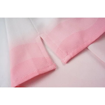 Рубашка Casablanca Gradient By Edges And Front Pocket "White" фото № 4