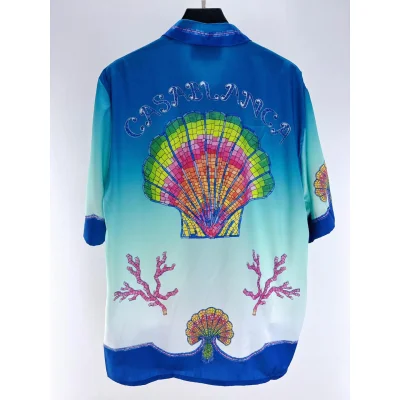 Рубашка Casablanca Seashell "Blue" фото № 2