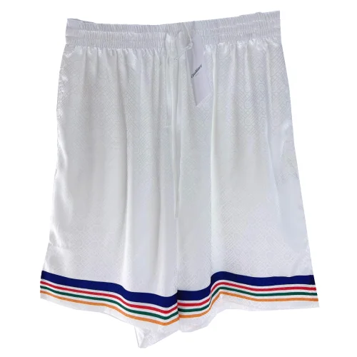 Шорты Casablanca Frontside Print Blue Bridge "White"