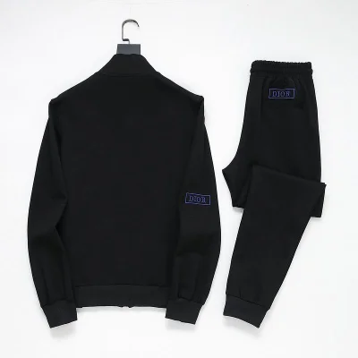 Спортивный костюм Christian Dior Colored Seams "Black" фото № 2