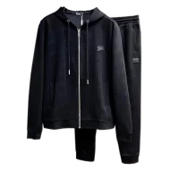 Спортивный костюм Christian Dior Black Stripe Silver Logo Спортивный костюм Christian Dior Black Stripe Silver Logo