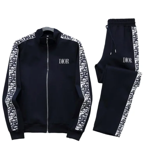 Спортивный костюм Christian Dior Tape Logo "Navy Blue"