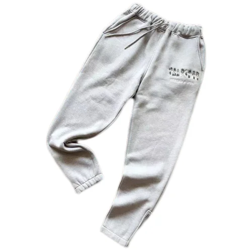 Штаны Trapstar Embroidered Front Logo On Multicolor Background With Small Mirror Inscription "Gray"