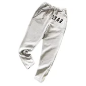 Штаны Trapstar Logo Inscription On Two Color Background With Stripe Along "Gray"