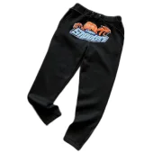 Штаны Trapstar Logo And Colorful Embroidered Panther Outlined By Line "Black"