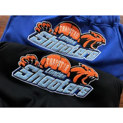 Штаны Trapstar Logo And Colorful Embroidered Panther Outlined By Line "Black" фото № 3 Штаны Trapstar Logo And Colorful Embroidered Panther Outlined By Line "Black" фото № 3