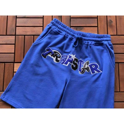 Шорты Trapstar Logo Inscription From Colorful Letters "Blue" фото № 2