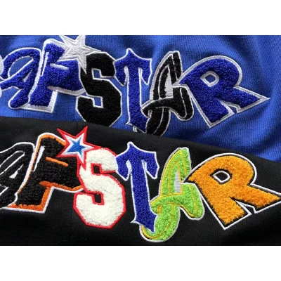Шорты Trapstar Logo Inscription From Colorful Letters "Blue" фото № 4