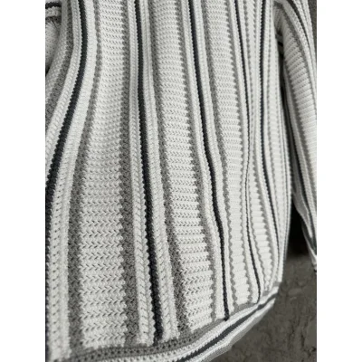 Кардиган Casablanca Red Romb Frontside Print "White" фото № 8