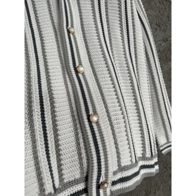 Кардиган Casablanca Red Romb Frontside Print "White" фото № 4