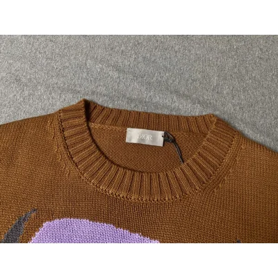 Свитер Dior With Text On The Sleeve "Brown" фото № 6 Свитер Dior With Text On The Sleeve "Brown" фото № 6