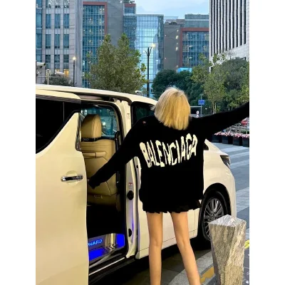 Худи Gucci Knitted Big Front Print "Black" фото № 5