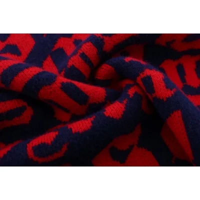 Свитер Palm Angel Letters In A Scatter "Red/Blue" фото № 5