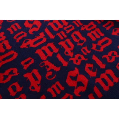 Свитер Palm Angel Letters In A Scatter "Red/Blue" фото № 7