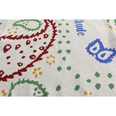 Свитер Rhude With Unique Print "Gray" фото № 4