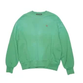 Свитшот Acne Studios Small Logo Square Face "Green"