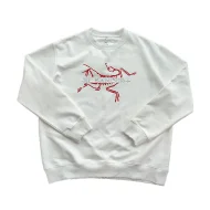 Свитшот Arcteryx Jil Sander And Logo "White"