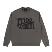 Свитшот Balenciaga X Gucci Inverted Logos "Brown/Gray"