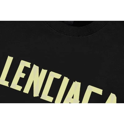 Свитшот Balenciaga Text Logo "Black" фото № 2