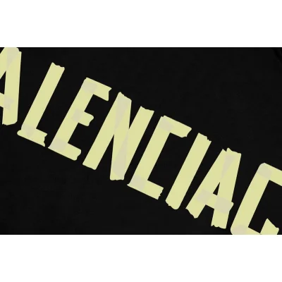Свитшот Balenciaga Text Logo "Black" фото № 3