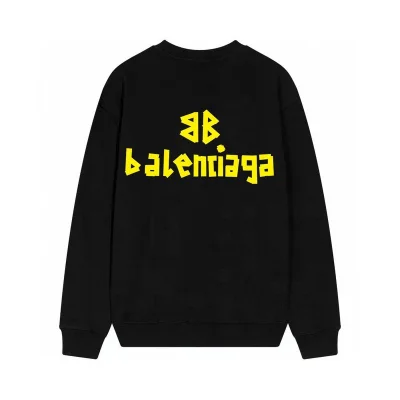 Свитшот Balenciaga Text Logo "Black" фото № 4