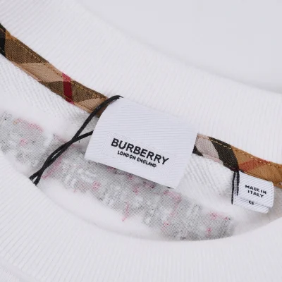 Свитшот Burberry Checkered Print "White" фото № 3