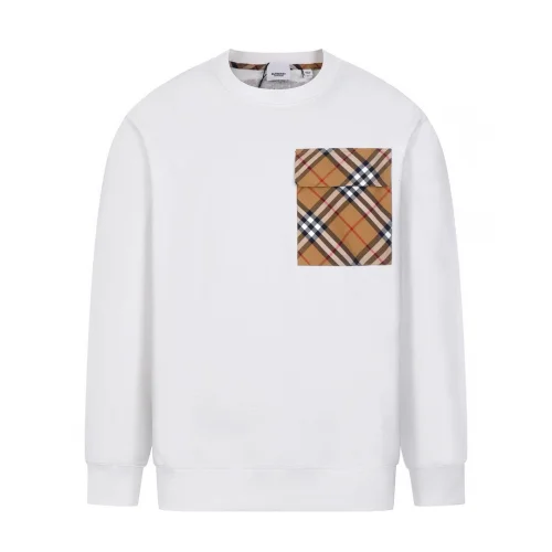 Свитшот Burberry Checkered Print "White"