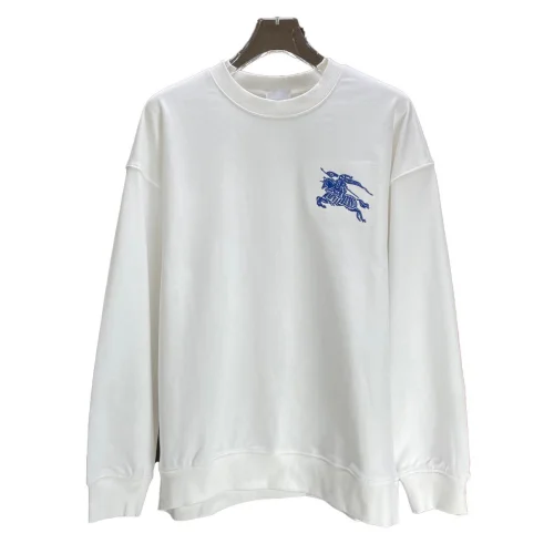 Свитшот Burberry Frontside Print Blue The Horse And The Warrior "White"