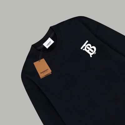 Свитшот Burberry Contrast Frontside Logo BT "Black" фото № 2