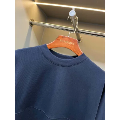 Свитшот Burberry All Backside Contrast Logo Burberry "Blue" фото № 3