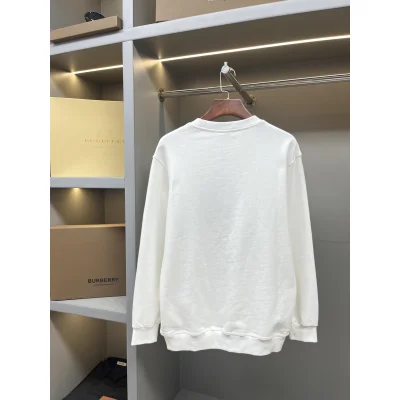 Свитшот Burberry Frontside Print Blue Warrior And Horse Blue Logo "White" фото № 6