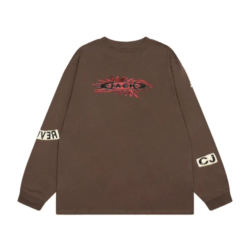 Лонгслив Cactus Jack Merch Omulet "Brown"