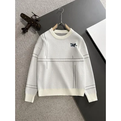 Свитшот Christian Dior Graffiti Logo "White" фото № 2