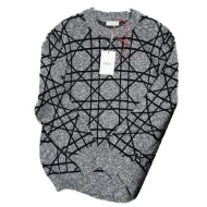 Свитшот Christian Dior Black Rombes Print