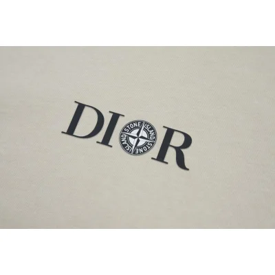 Свитшот Christian Dior Print Compass Stone Island Dior "Beige" фото № 4