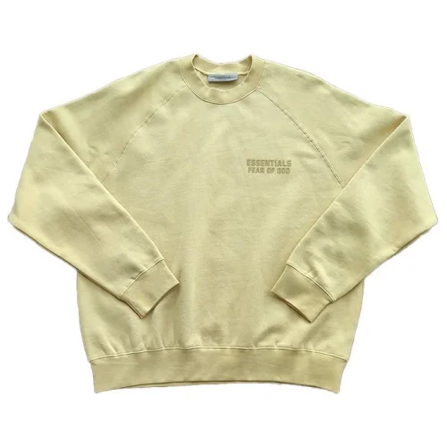 Свитшот Fear Of God With Logo - Base "Yellow"