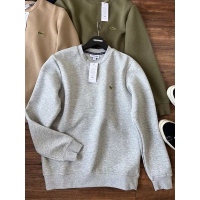 Свитшот Lacoste Little Crocodile Logo "Gray" фото № 3 Свитшот Lacoste Little Crocodile Logo "Gray" фото № 3