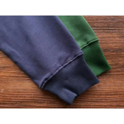 Свитшот Lacoste Big Crocodile Print And Logo Lettering Front "Blue" фото № 3