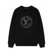Свитшот Louis Vuitton Round Logo "Black"