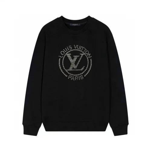 Свитшот Louis Vuitton Round Logo "Black"