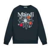 Свитшот Mardi Mercredi One Big Flower And Little Flowers "Blue"