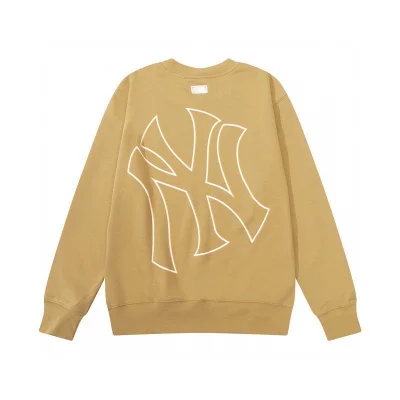 Свитшот MLB With Large Logo On The Back "Brown" фото № 2