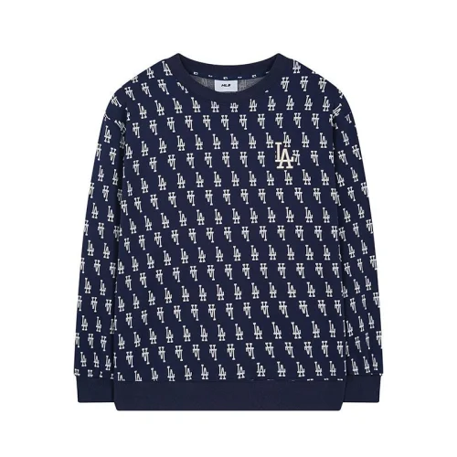 Свитшот MLB All Over Monogram "Blue"