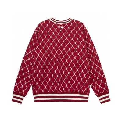 Свитшот MLB Two Stripes Edge Decoration "Red" фото № 2